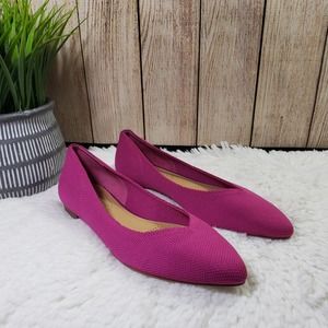 CORSO COMO Women's 5M Pink Solid Flats EUC